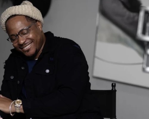 Chiefalone smiling in the studio